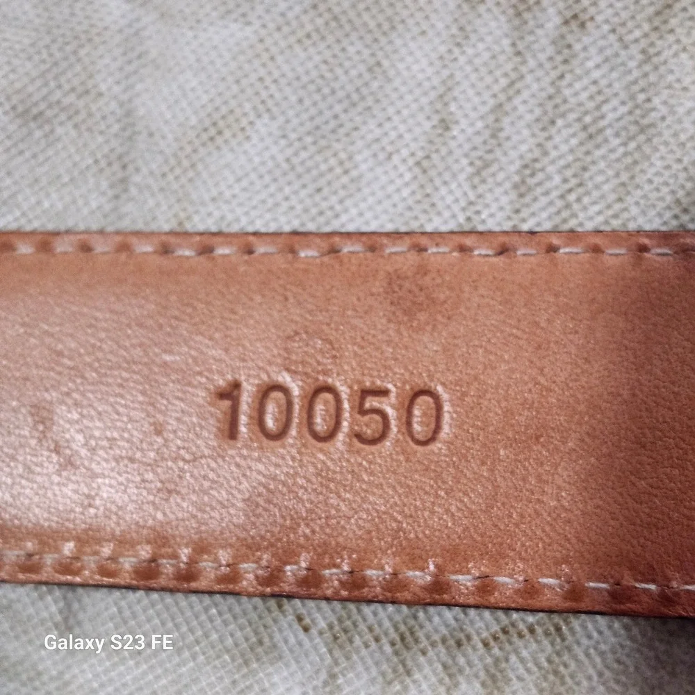 Martin Dingman Calfskin Leather Belt Mens 34 Black Silver‎ Buckle Made in USA